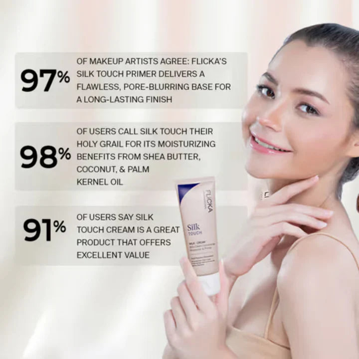 Flicka 3-in-1 Silk Touch Primer - Buy 1 Get 1 Free