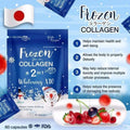 Frozen Collagen 2 in 1 glutathione brightening  60 Capsules Expiry Buy 1 Get  1 Free