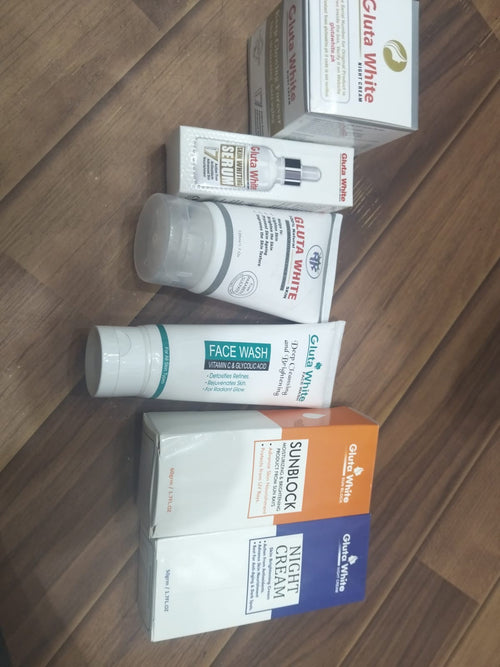 6 In 1 Gluta White Complete Skincare Set
